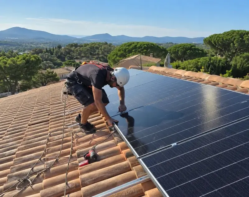 Installateur panneaux solaires Hoffen — pose photovoltaïque sur toiture