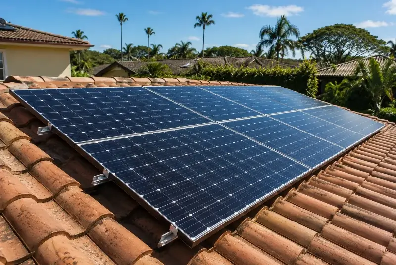 Installation de panneaux solaires à Hoffen